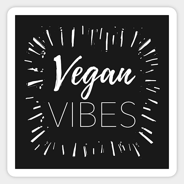 Vegan Vibes Sticker by IllustratedActivist